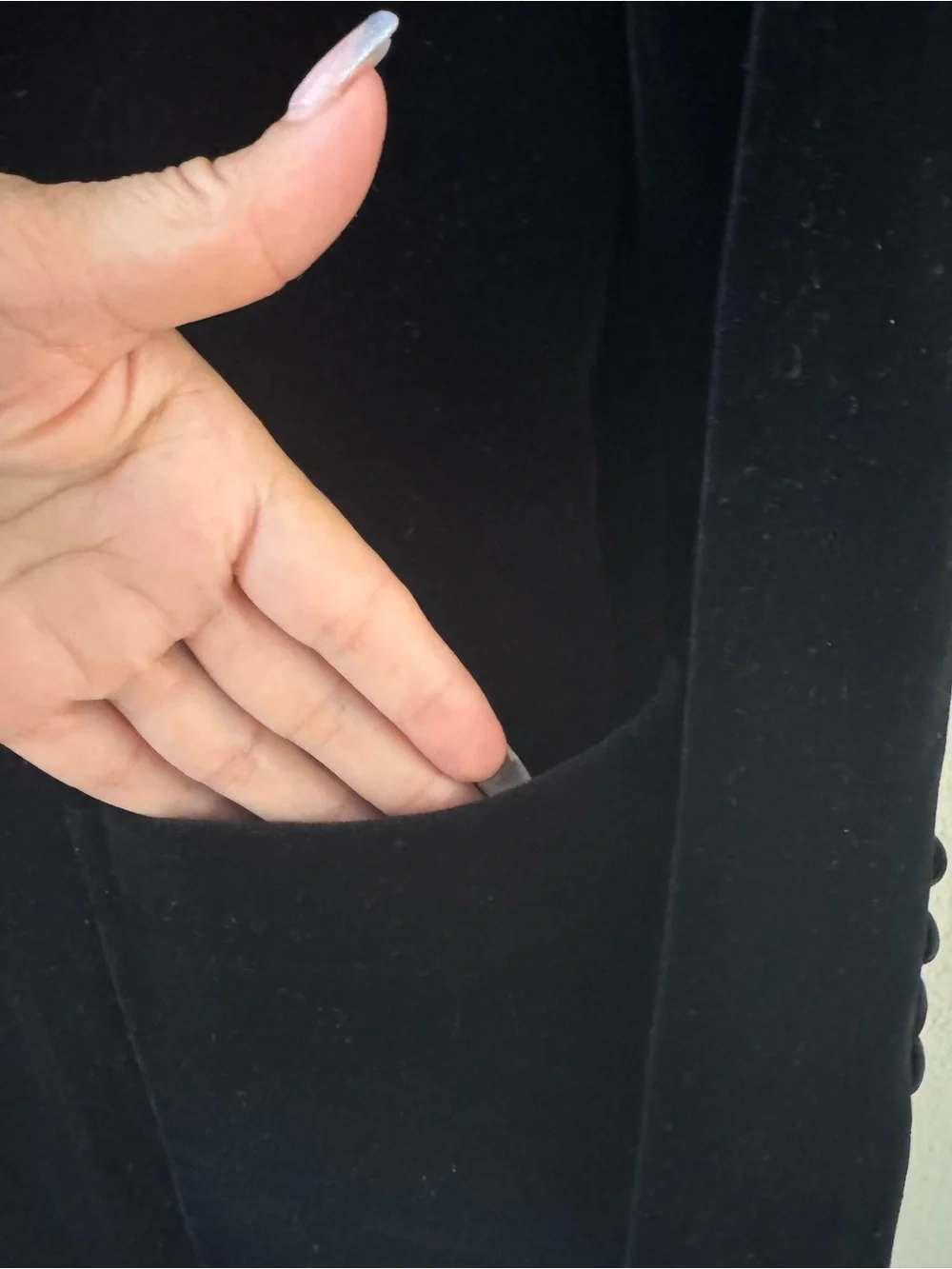 Men's Black Velvet Tuxedo Blazer with Satin Peak Lapels